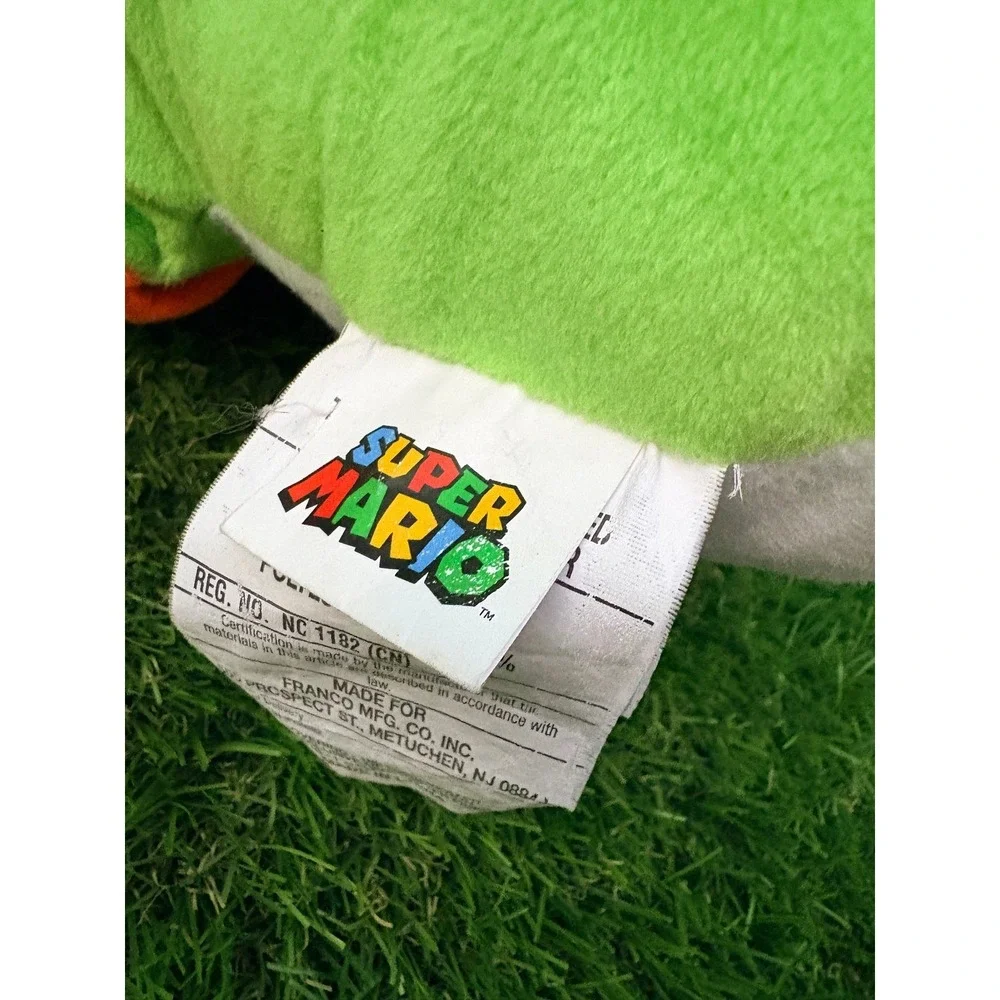 Nintendo‎ Super Mario Yoshi Green Plush Backpack Kids 21 inches tall